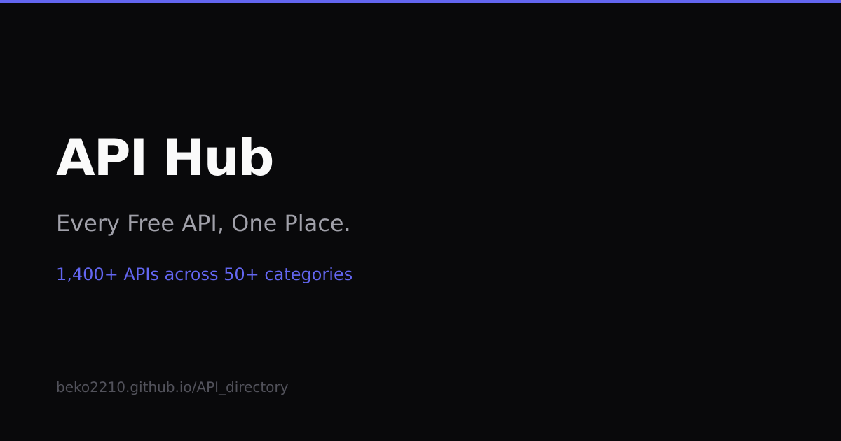 API Directory