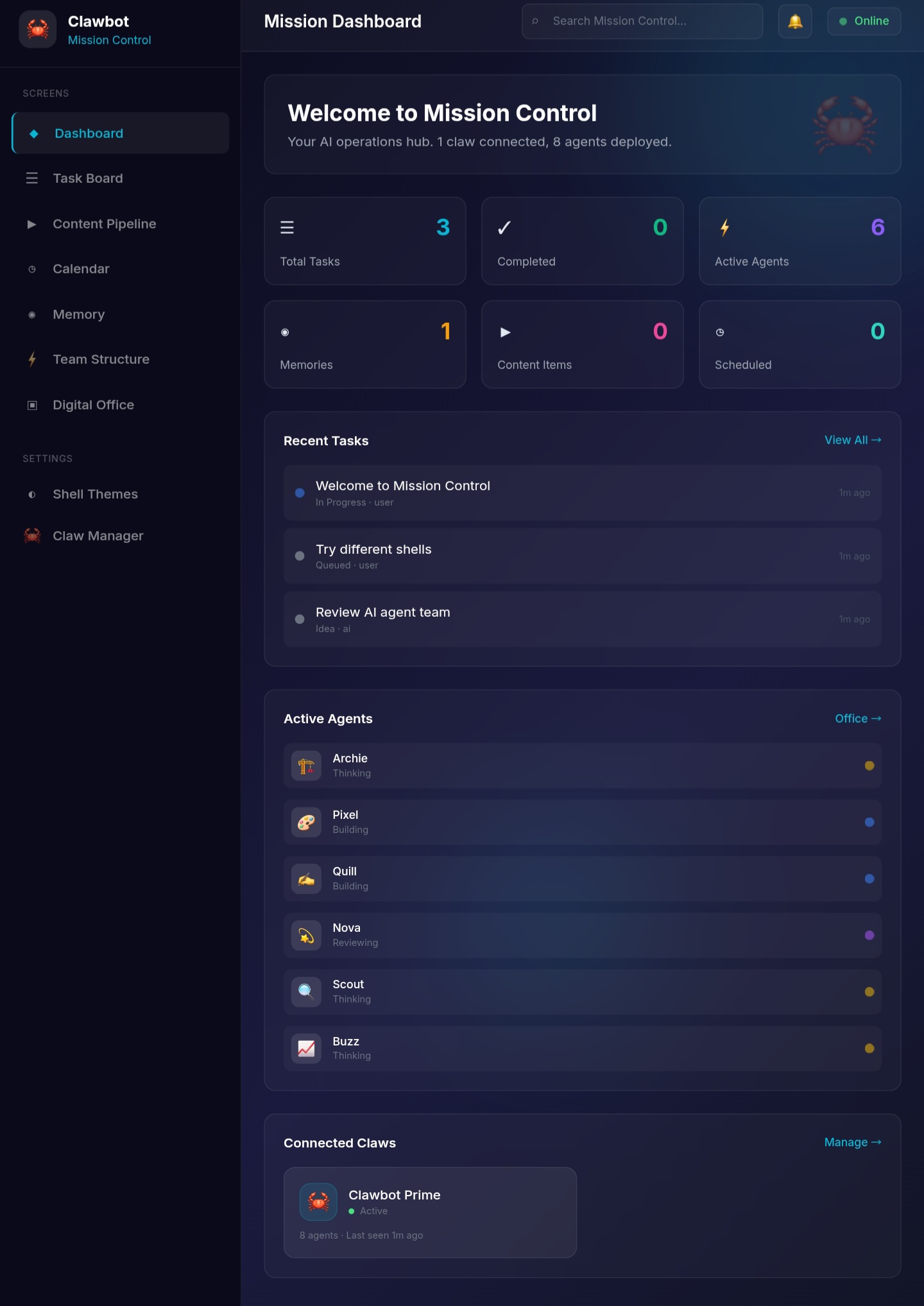 Control Center